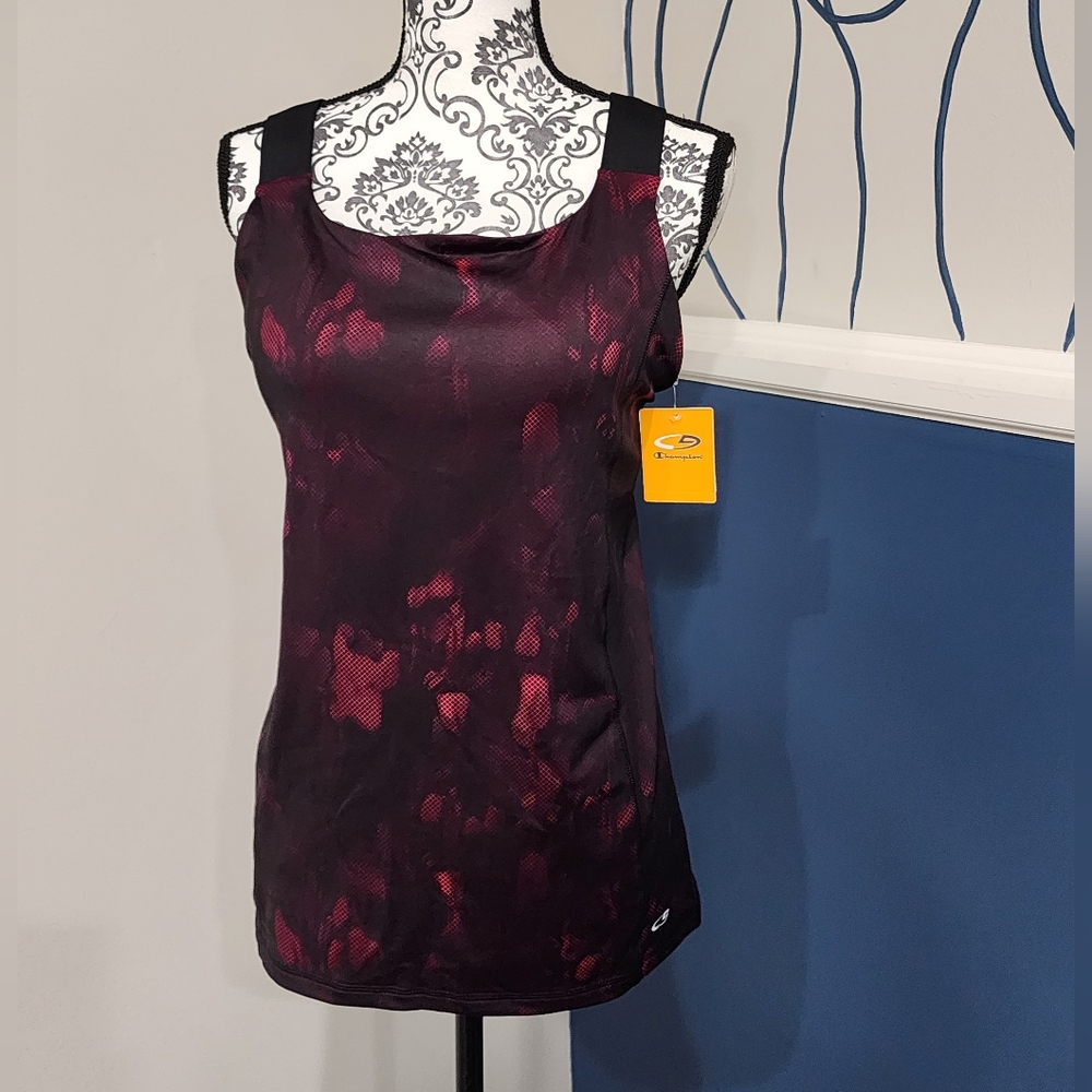 NWT Champion Duo-dry Athletic Tank with Built-in Sports Bra
